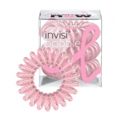 nvisibobble gumička do vlasů Pink Power růžová průhledná 3 ks