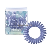 Invisibobble Original Secret Garden Lucky Fountain, 3 kusy originální vlasové gumičky švestkové