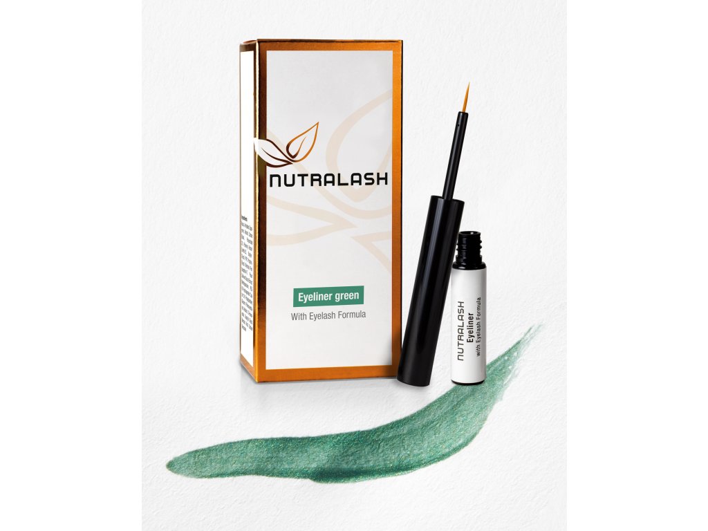 NUTRALASH EYELINER WITH EYELASH FORMULA GREEN 1,5ML